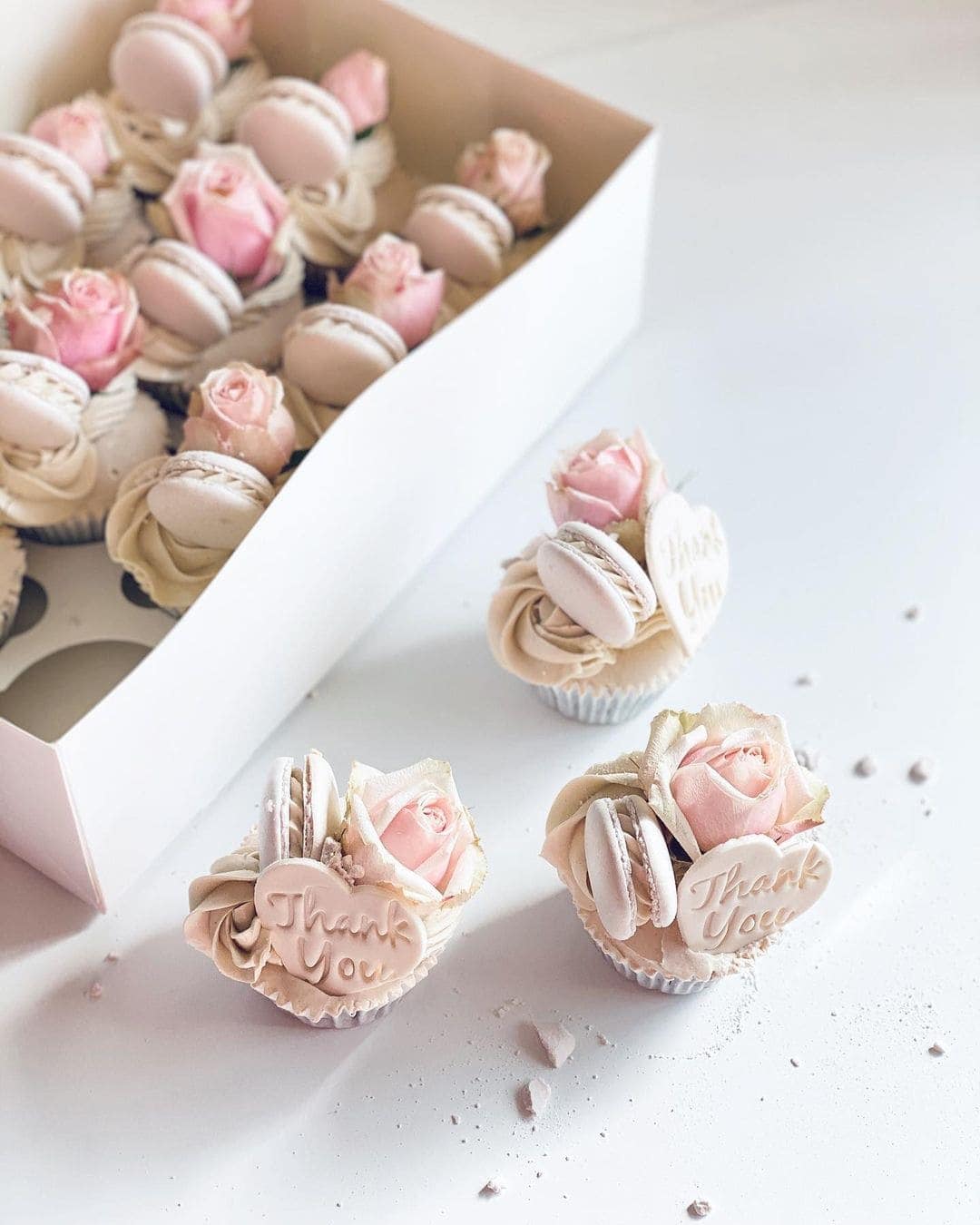 Yellow Chocolate Cupcake Wedding Inspiration