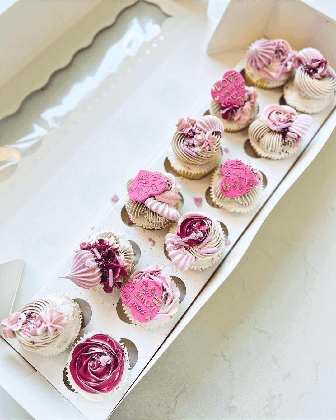 Yellow Chocolate Cupcake Wedding Inspiration