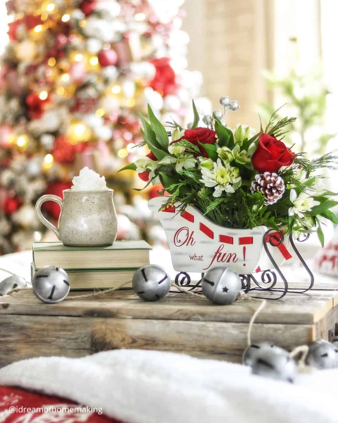 Christmas Tree Wedding Decor