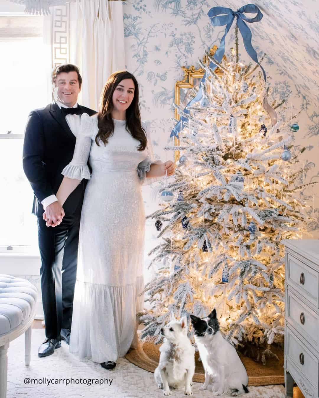 Christmas Wedding Decorations With Pines