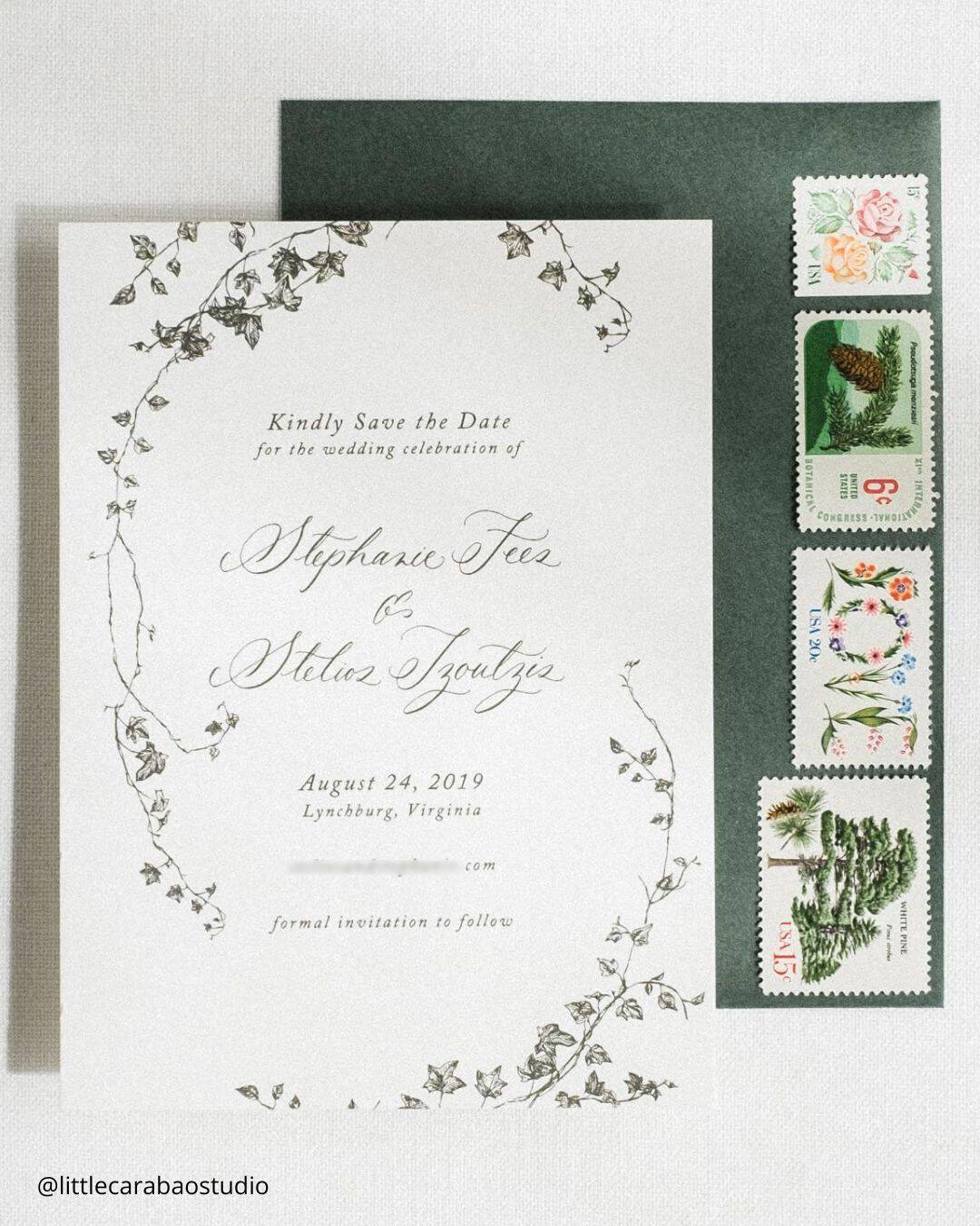 Christmas Wedding Invitations