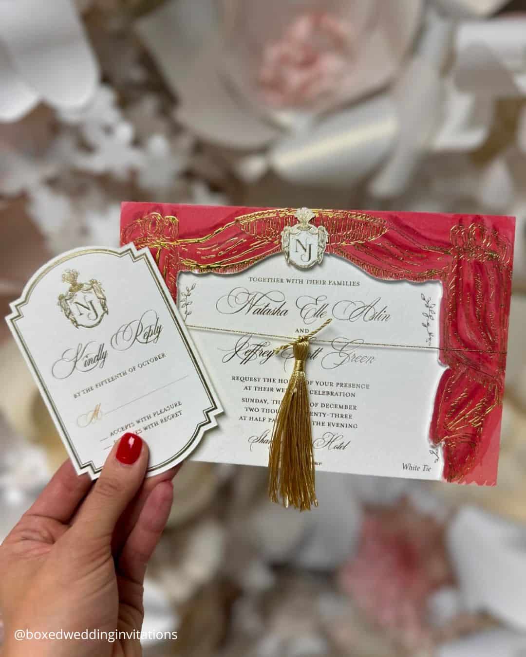 Christmas Wedding Invitations