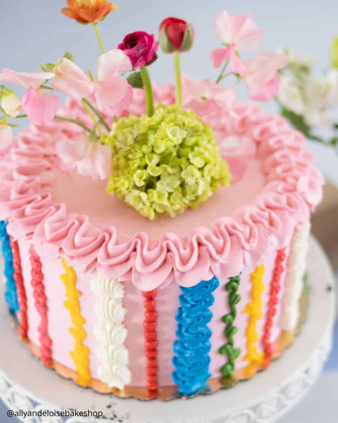 Colored Wedding Cakes