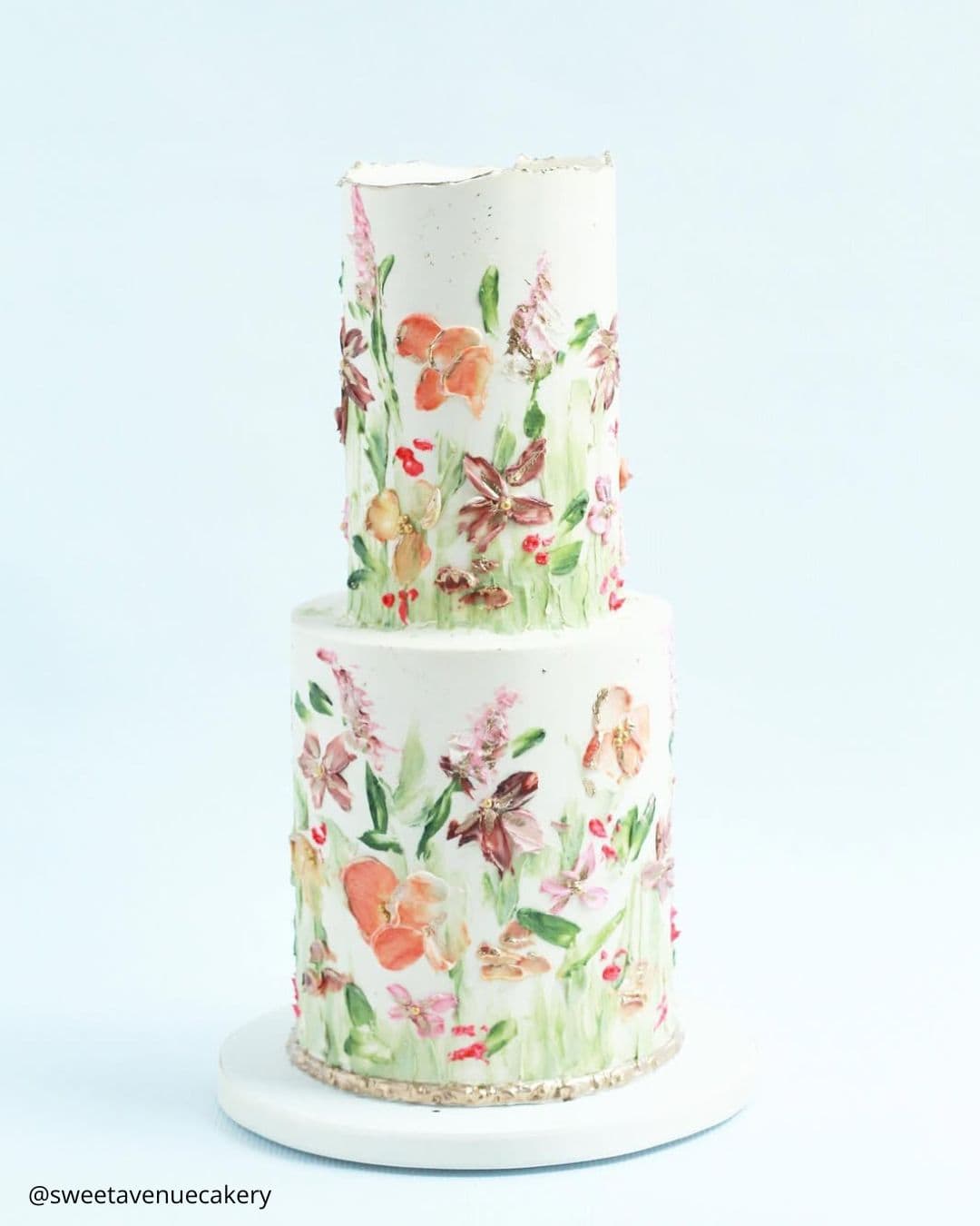 Cakes With Metallic Fragments