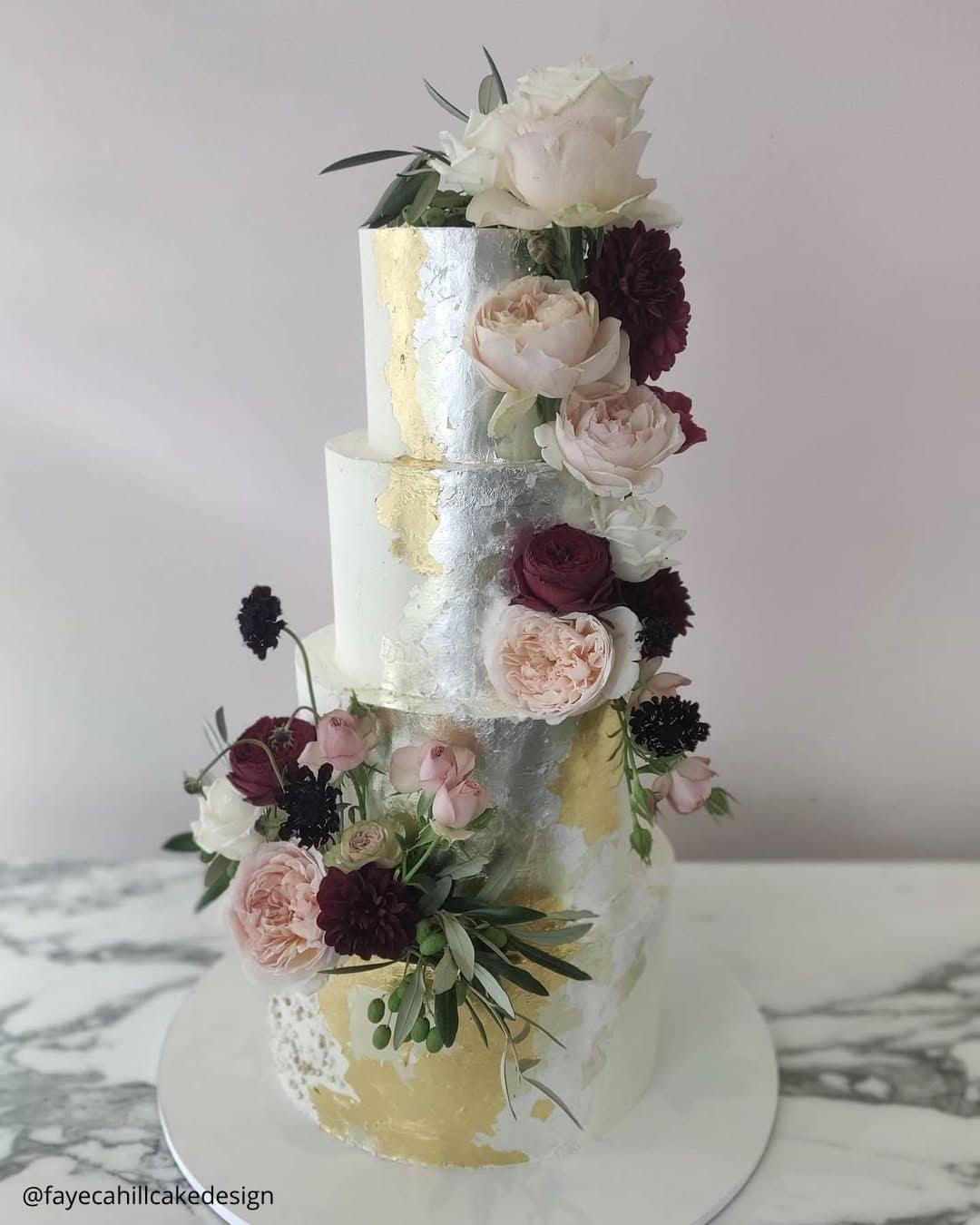 Cakes With Metallic Fragments