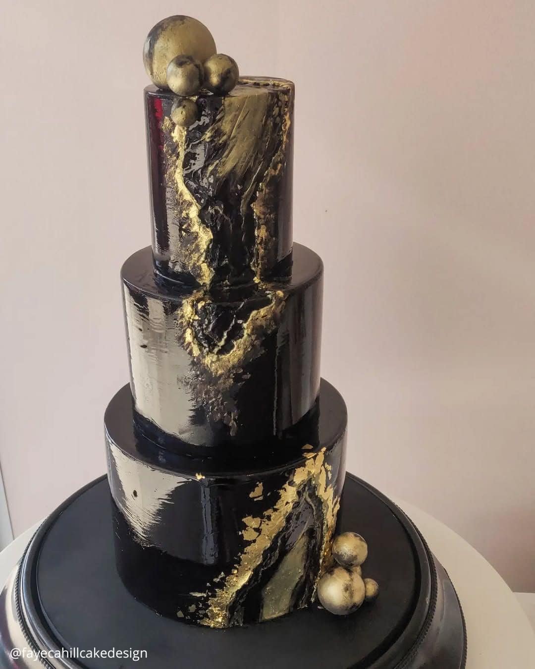 Cakes With Metallic Fragments