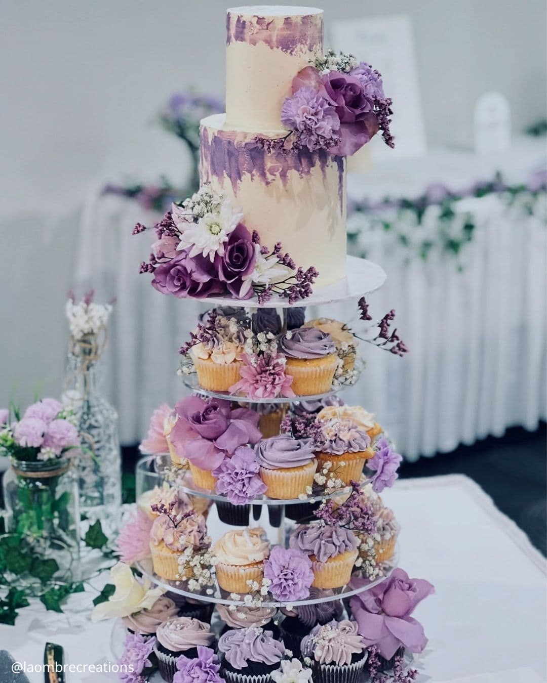 Colored Wedding Cakes