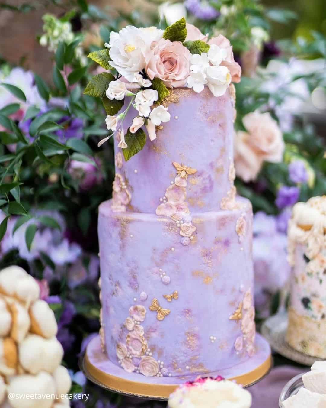 Colored Wedding Cakes
