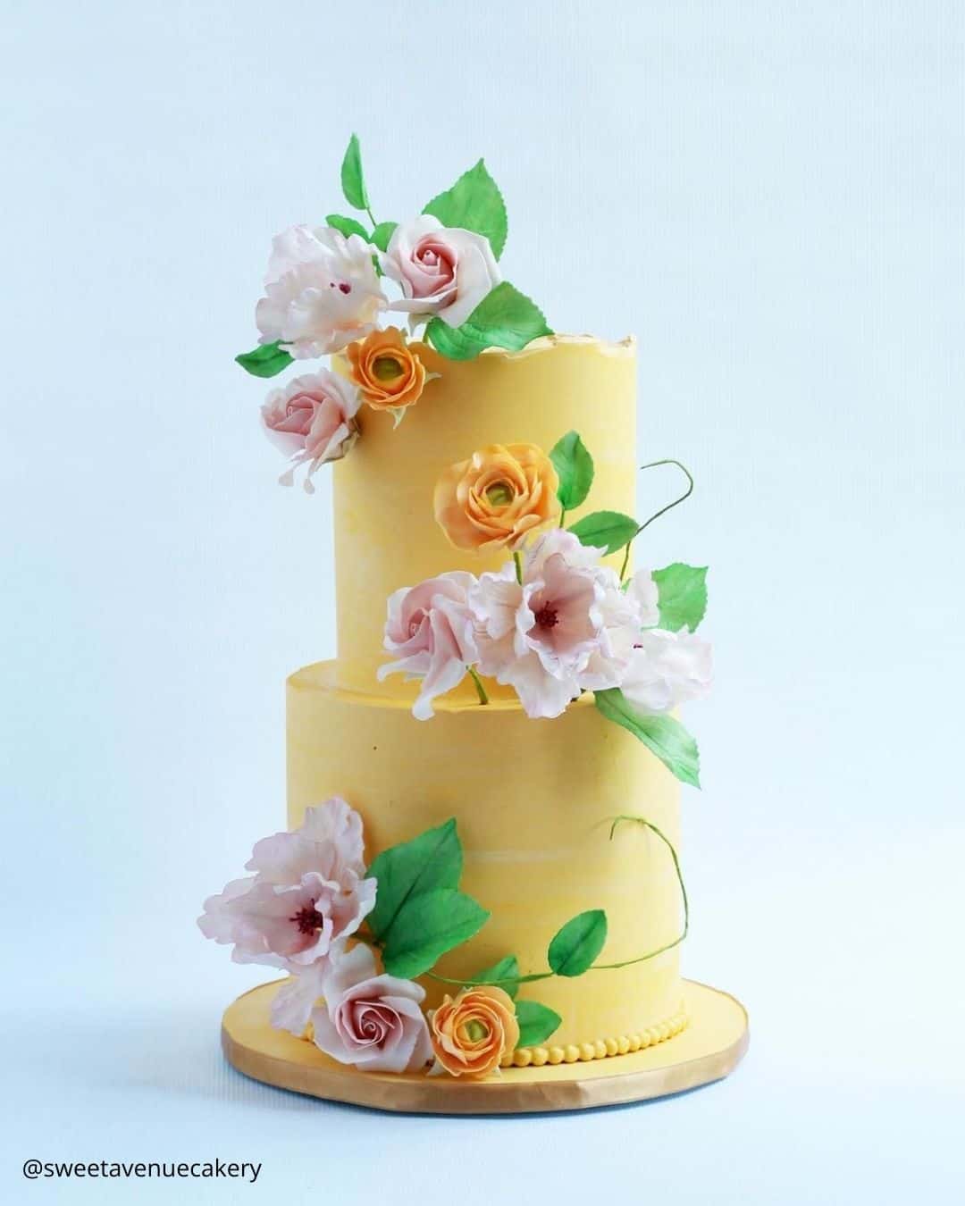 Colored Wedding Cakes