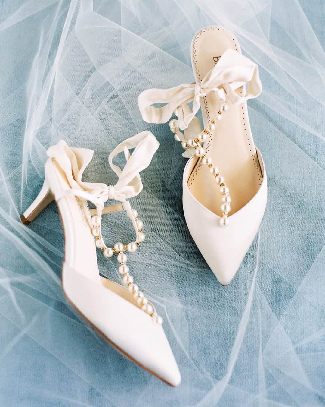 Ivory Low Heel Shoes