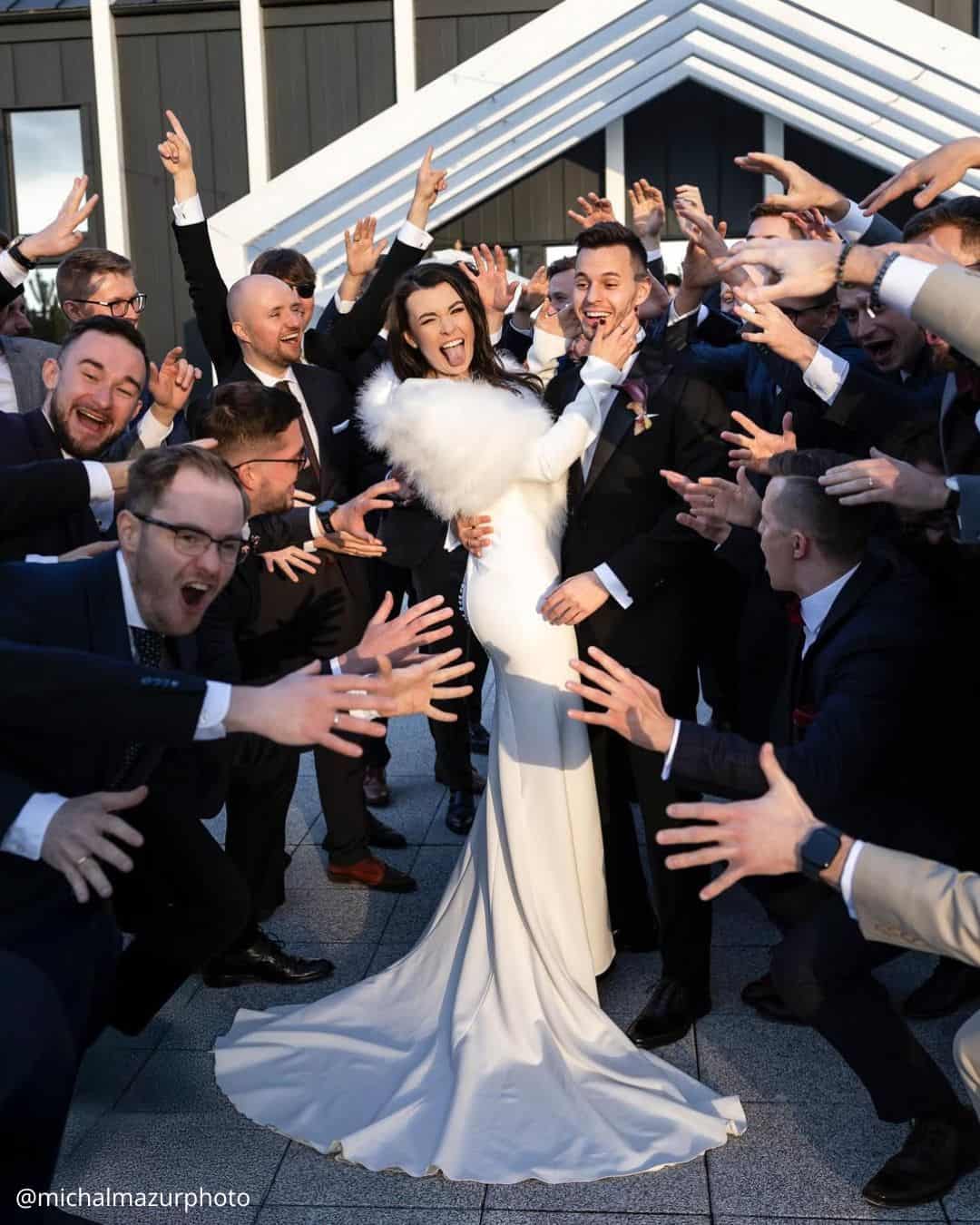 Creative Wedding Photos With Mirrors