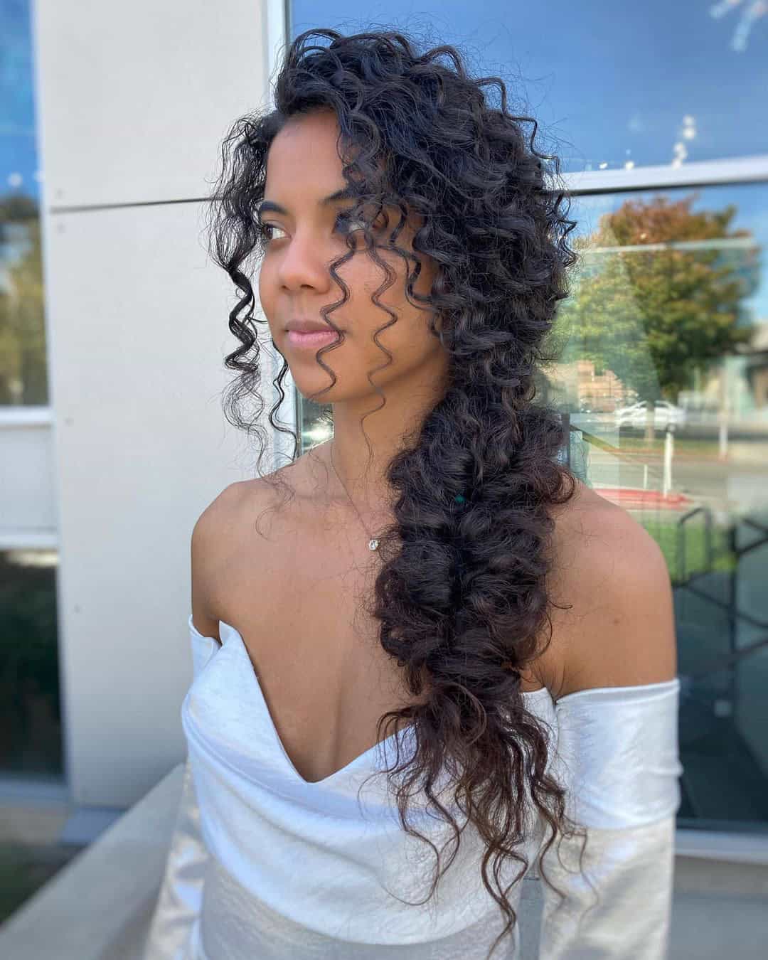 Wedding Hairstyles For Curly Black Hair