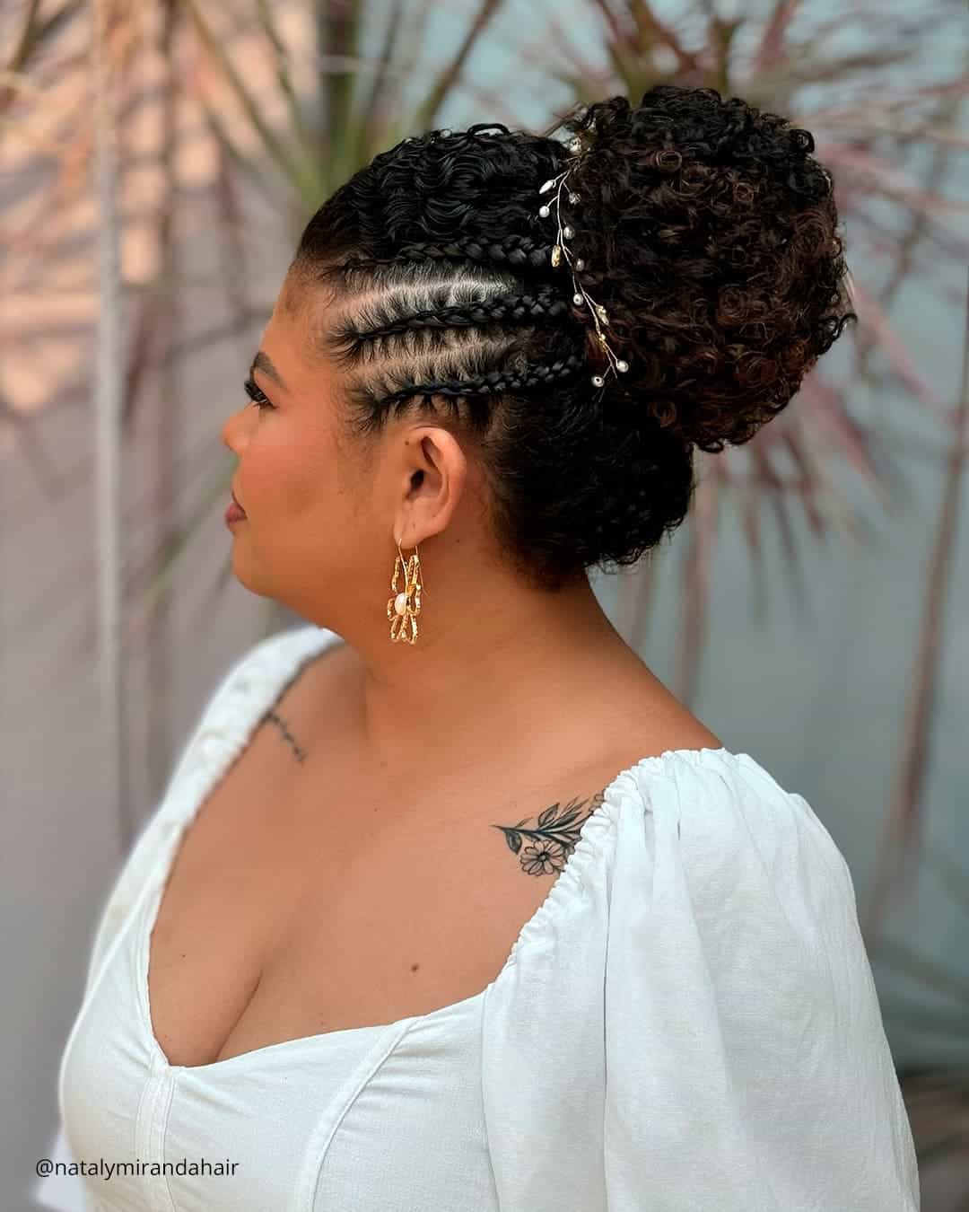 Wedding Hairstyles For Curly Black Hair