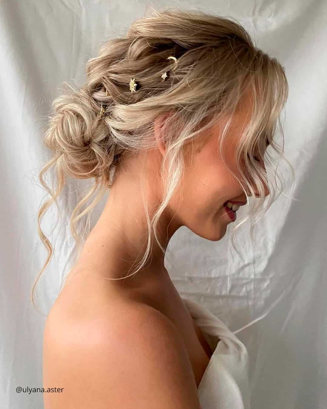 Half Up Curly Wedding Hairstyles