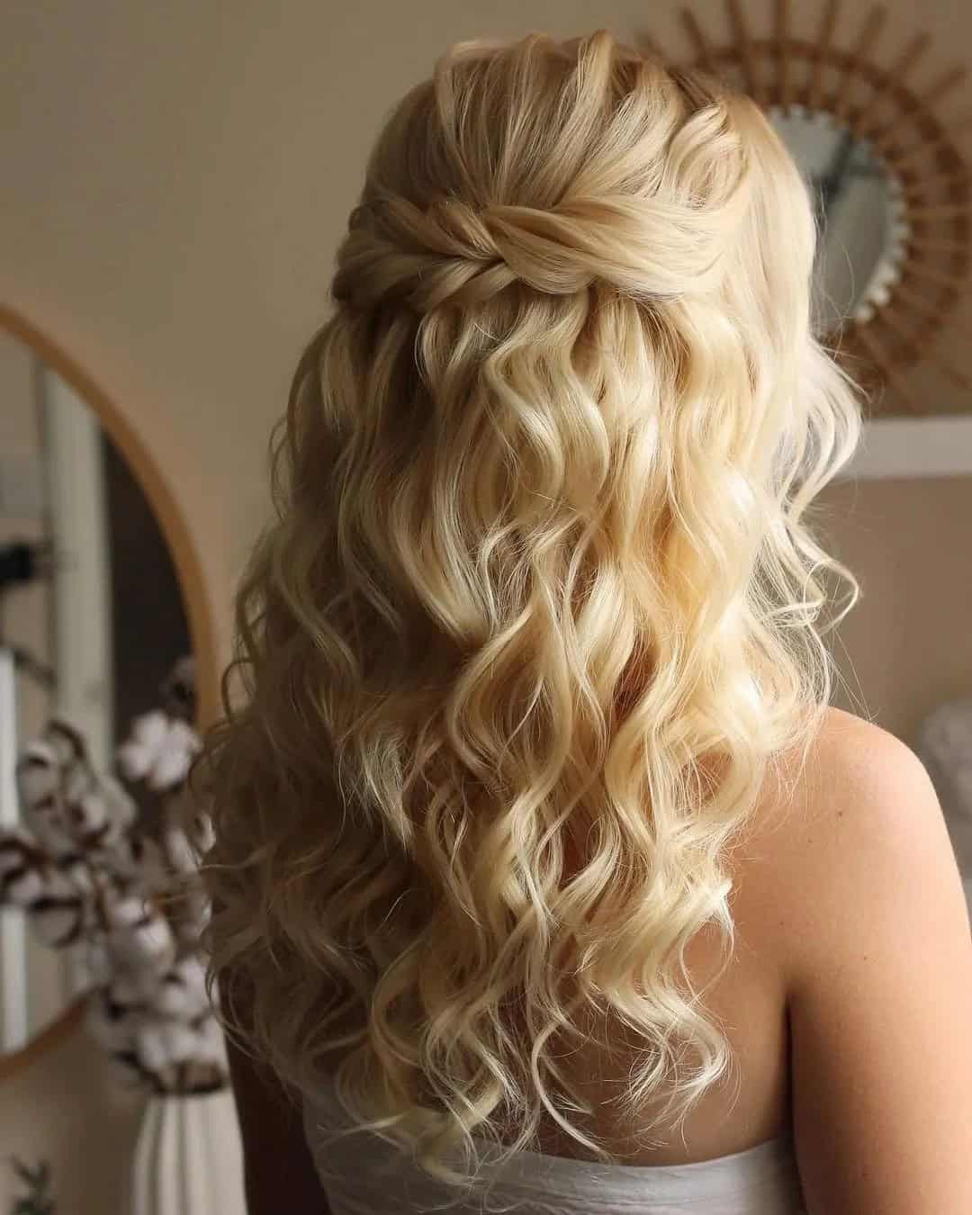 Wedding Updos For Curly Hair