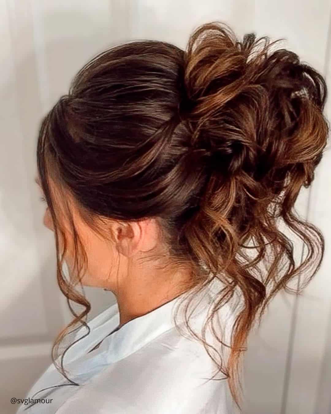 Shoulder Length Curly Hair