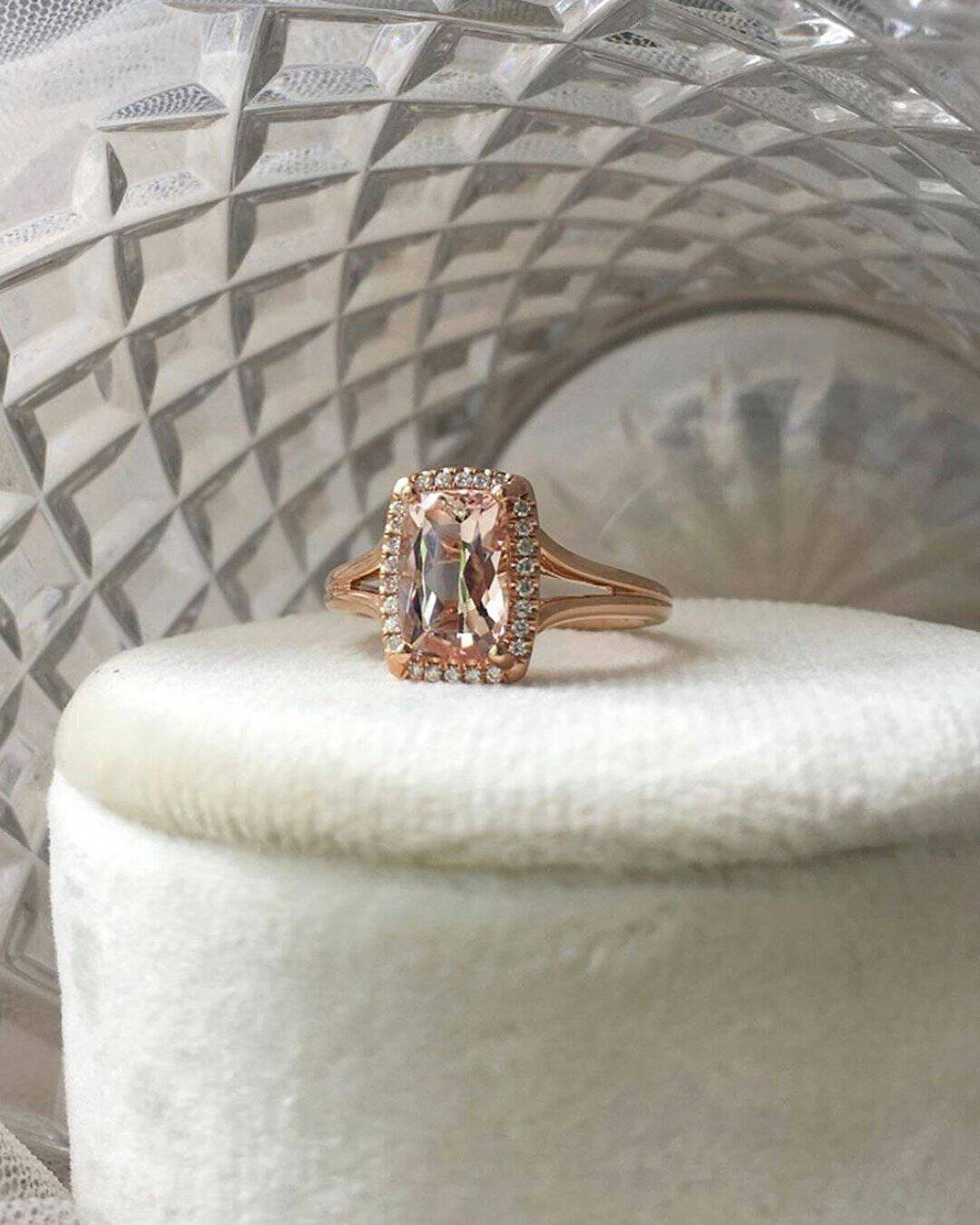 Engagement Rings With Pave Band