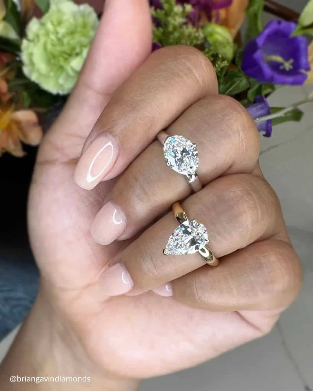 White Gold Engagement Rings