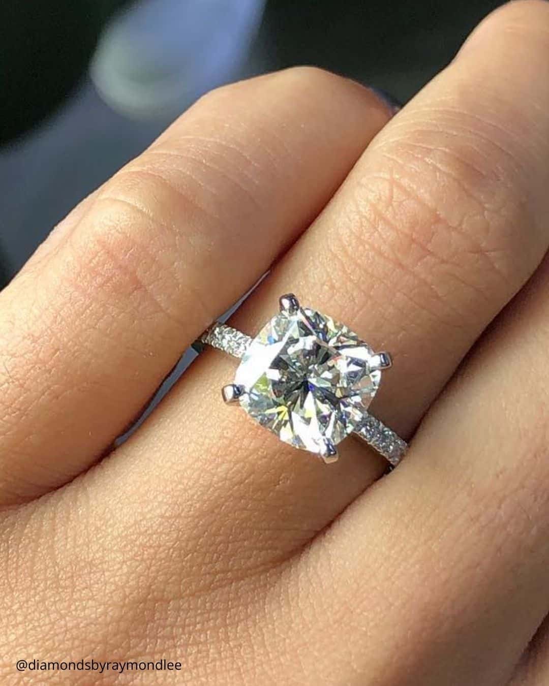 White Gold Engagement Rings
