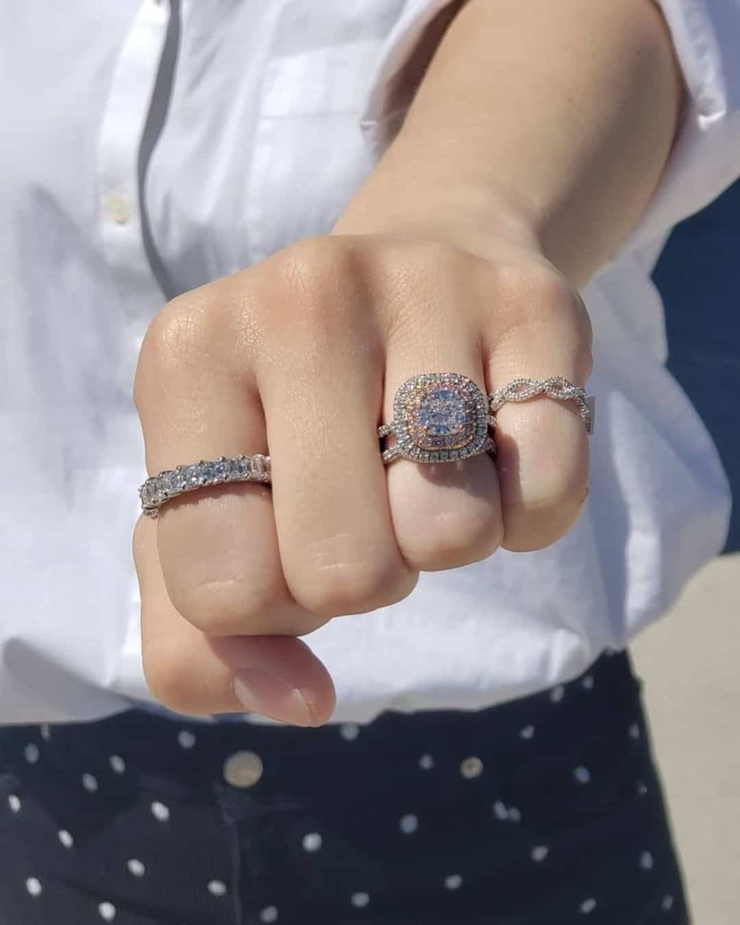 Halo Engagement Rings