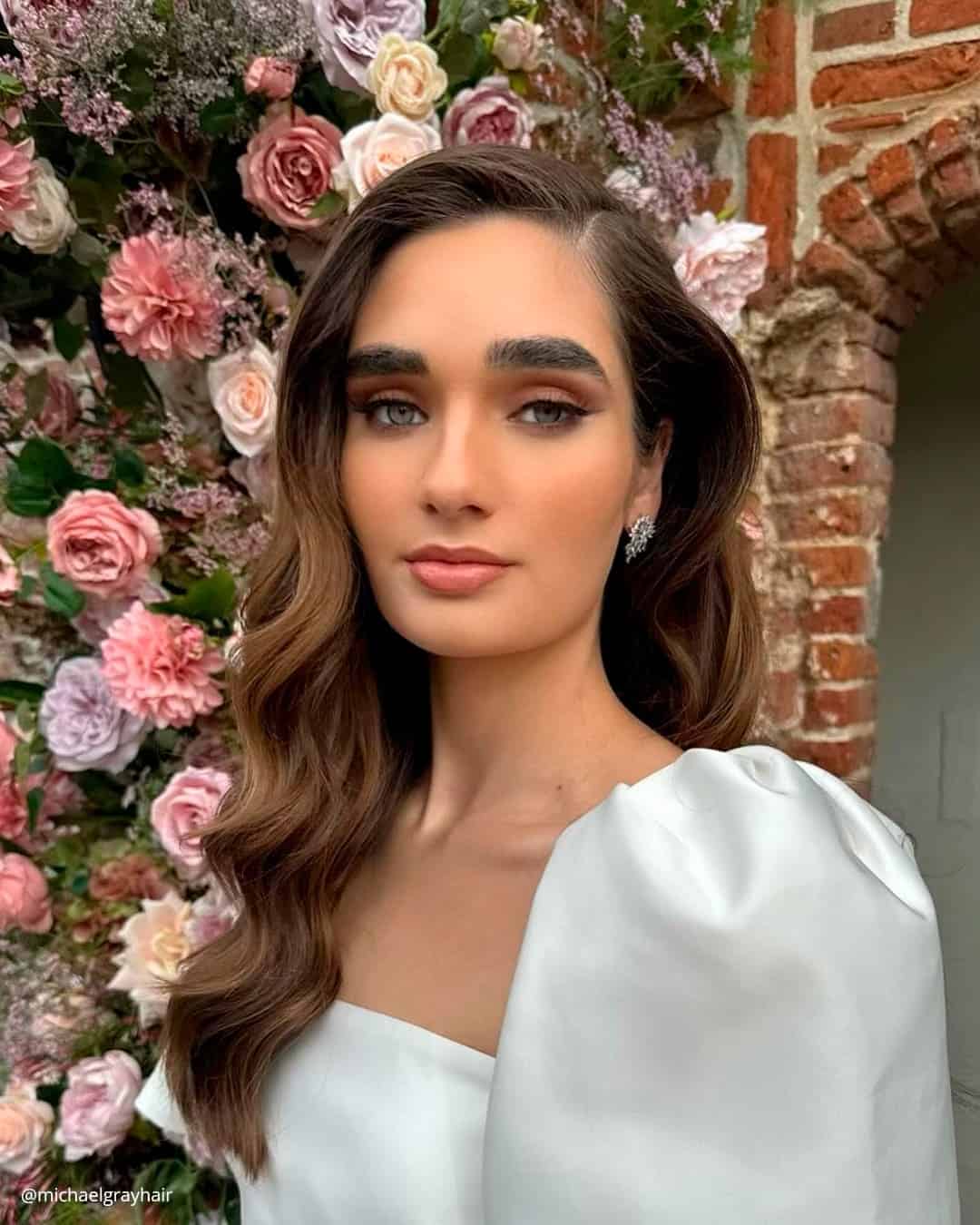 Hollywood Waves Wedding Hair
