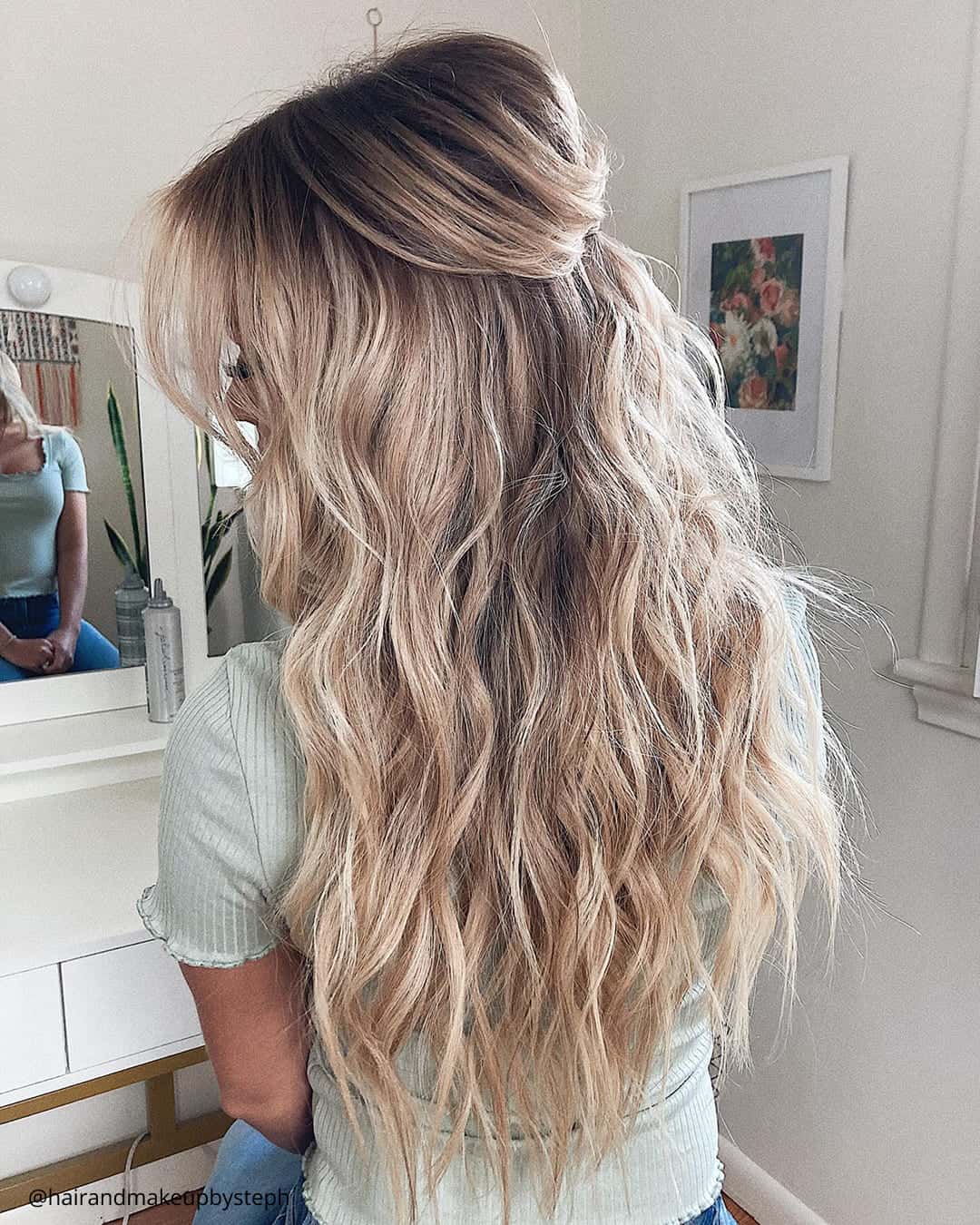 Hollywood Waves Wedding Hair