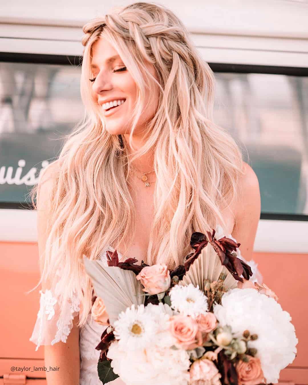 Down Wedding Hairstyles With Bangs