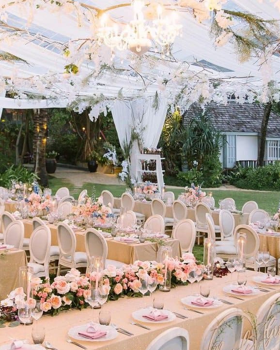 Lighting Ideas For Wedding Under Tent