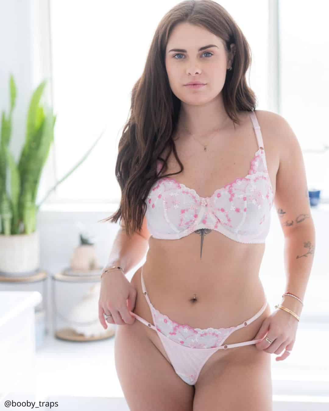 Perfect White Lingerie Plus Size Bridal