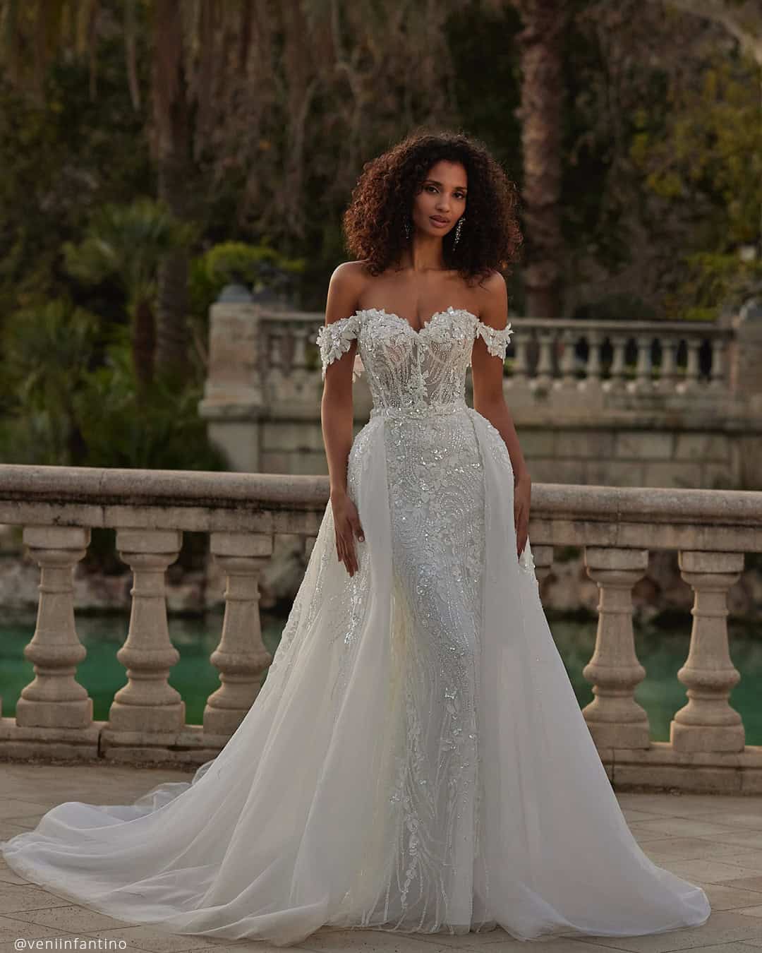 Basque Waist Wedding Dresses