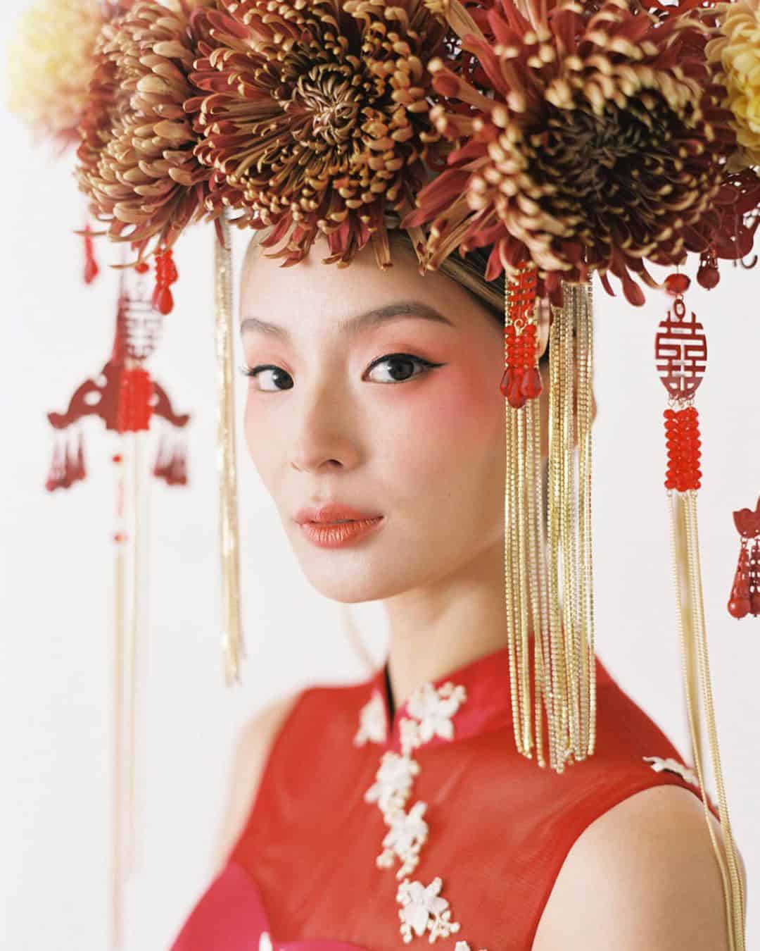 Asian Eye Makeup for Wedding