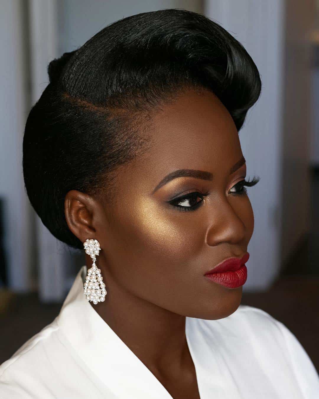 Bronze Skin Wedding Makeup