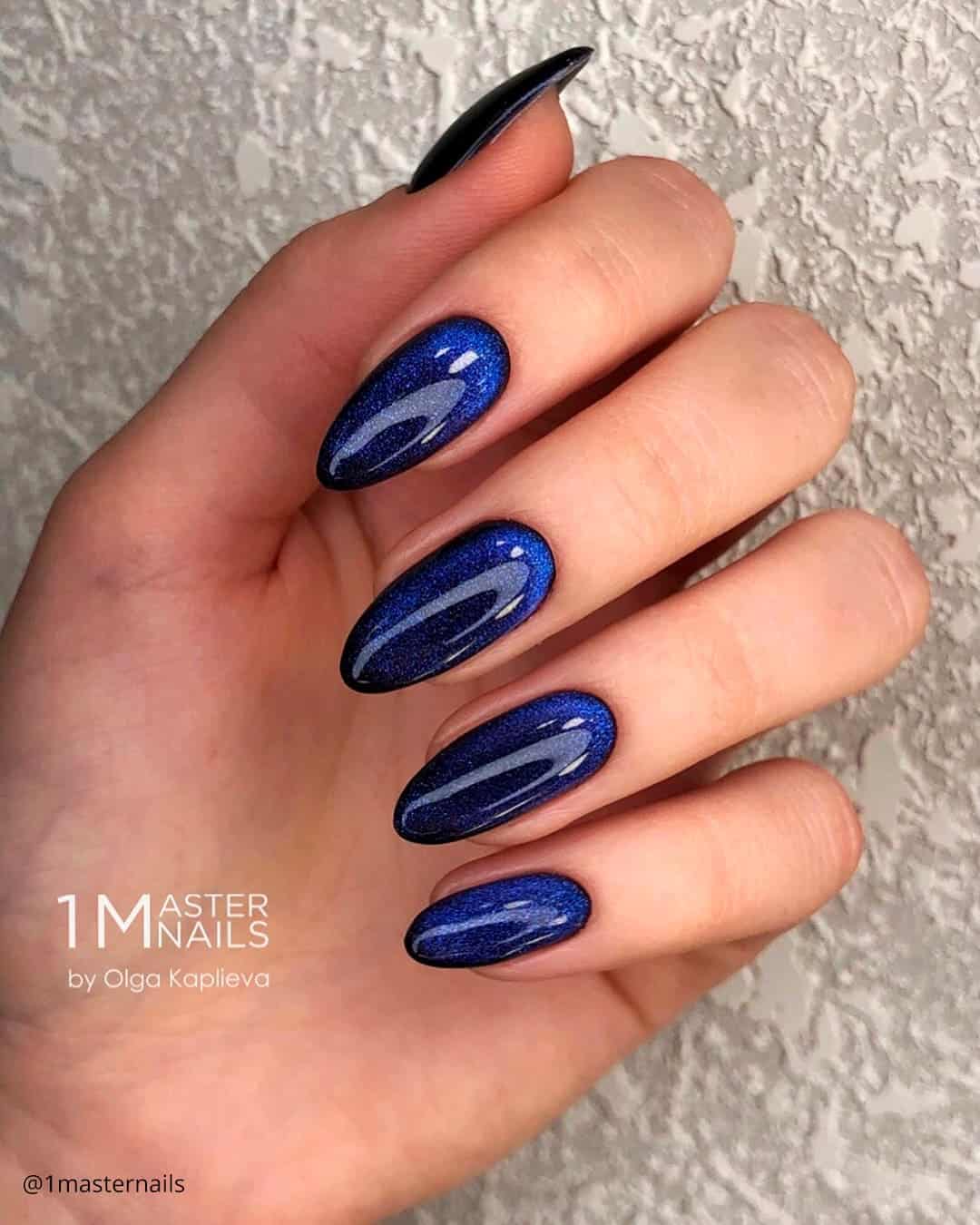 Blue Nails