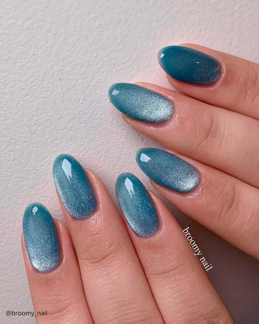 Blue Nails