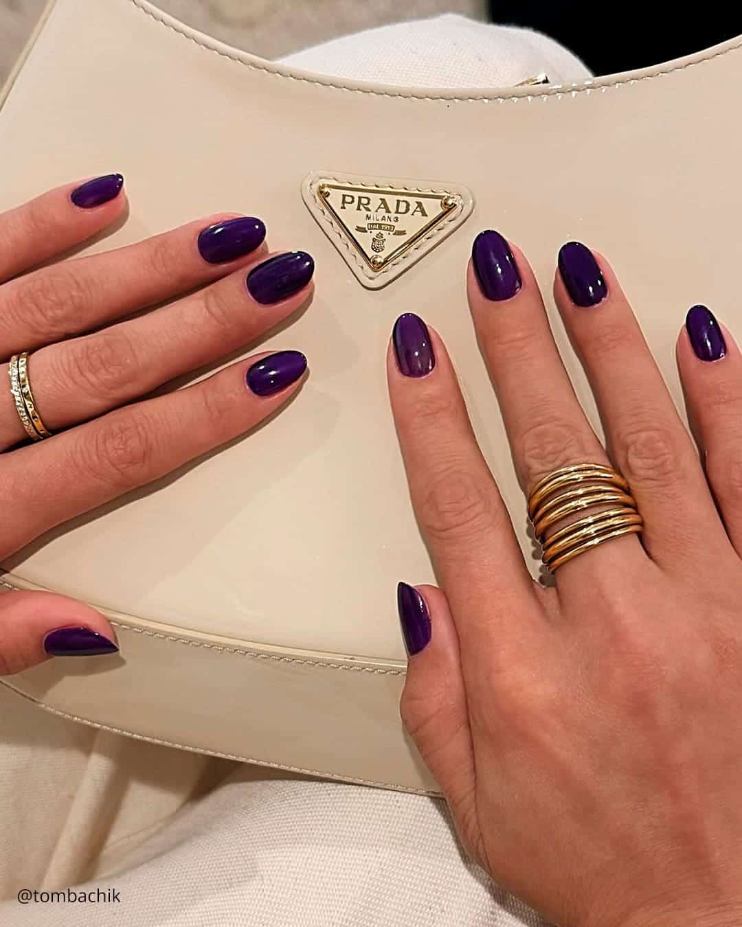 Purple Nails