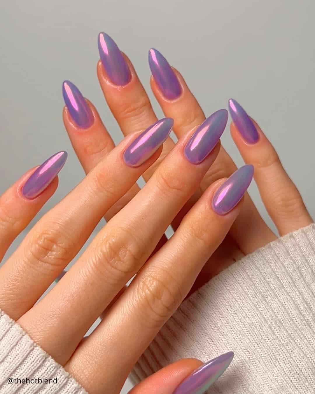 Purple Nails