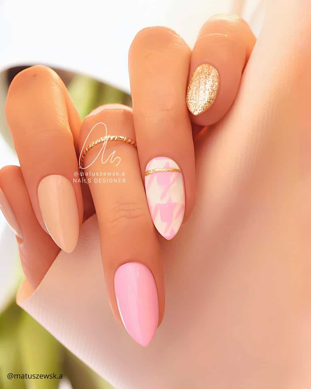 Pink Nails