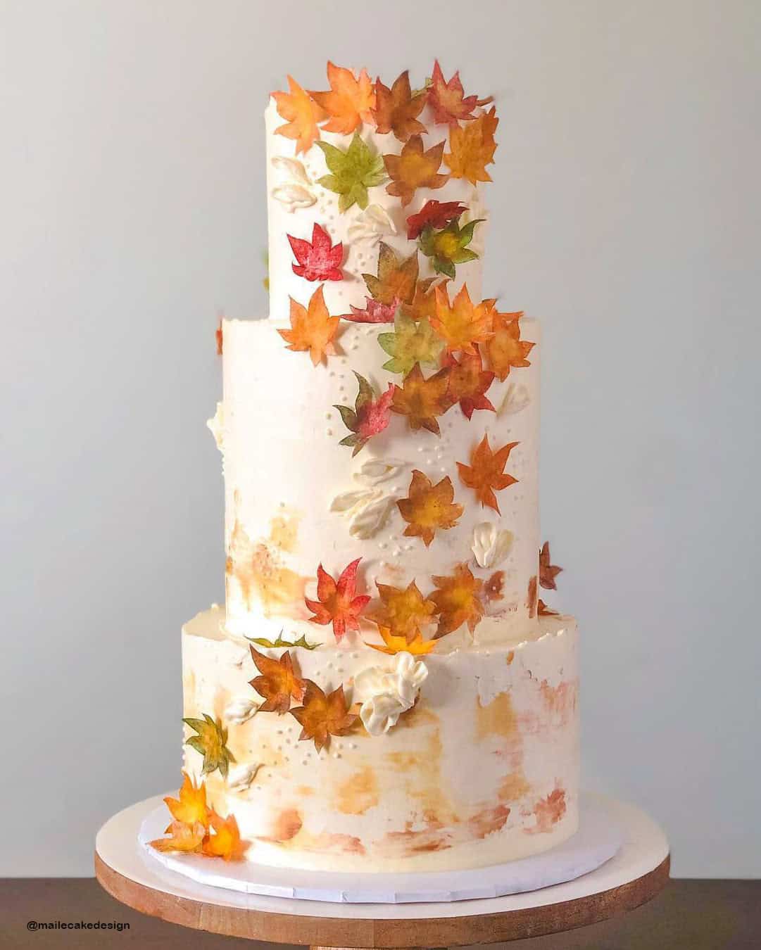 Fall Cakes with Grains
