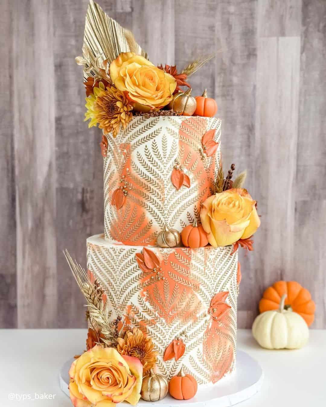 Cake Ideas With Pumpkins