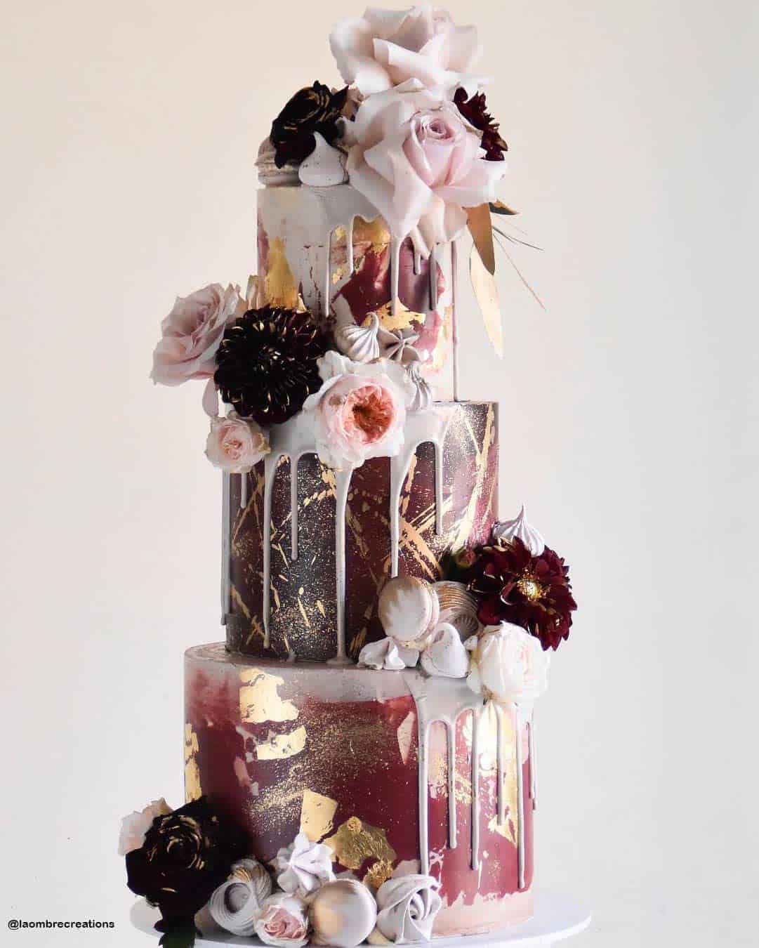 Dark Colored Cakes