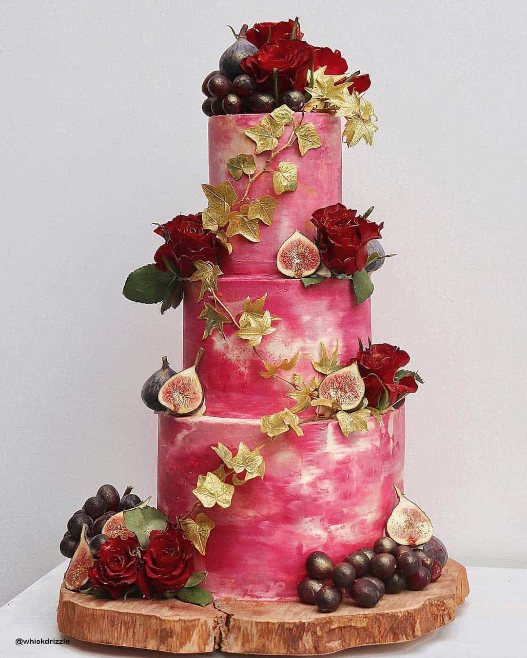 Dark Colored Cakes