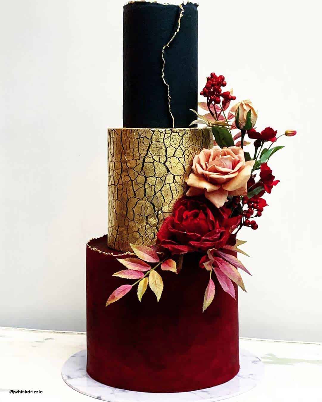 Dark Colored Cakes