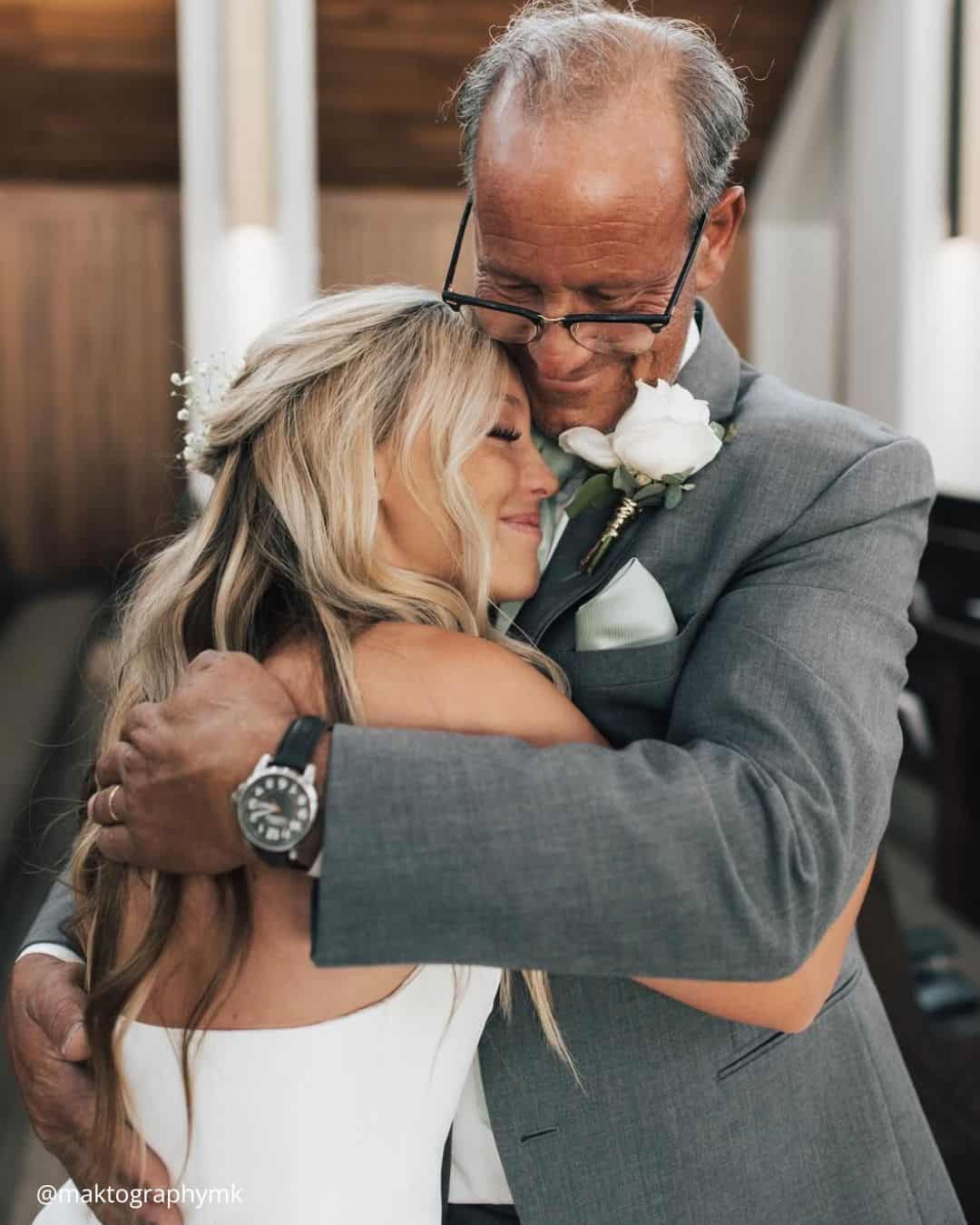 Bride with Parents, Individually and Together
