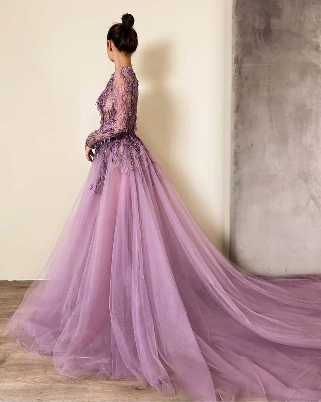 Lavender Wedding Dresses