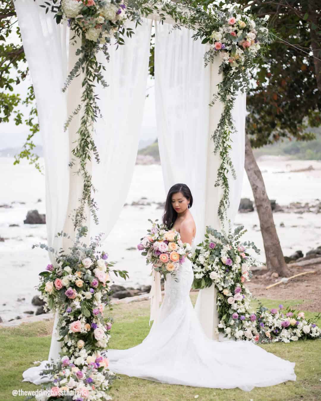 Wedding Altar Idea with Balloons