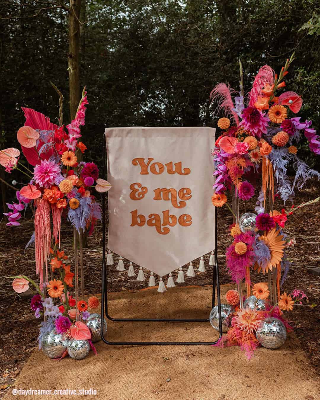 Bohemian Wedding Altars