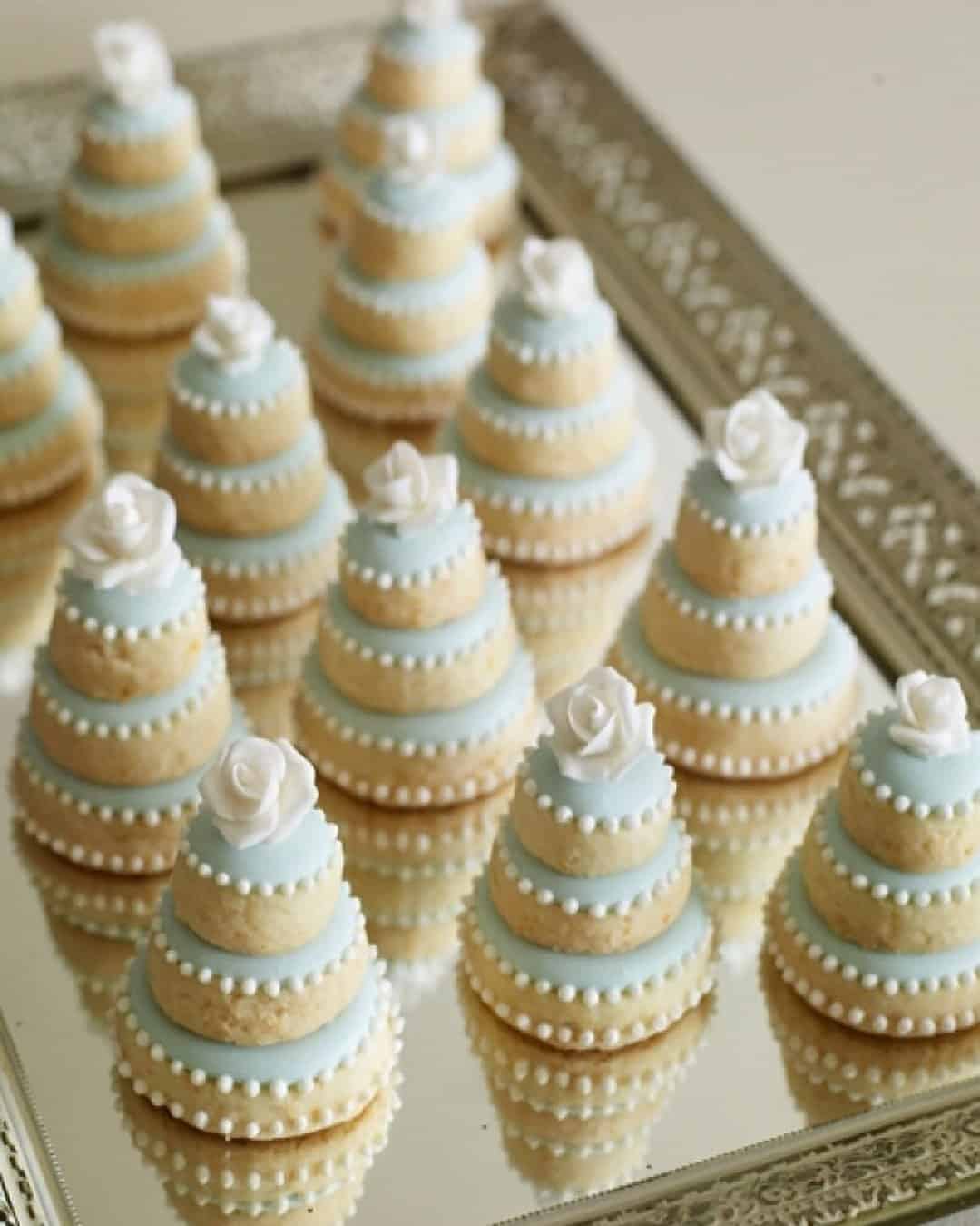 Fancy Wedding Dresses Shape Cookies