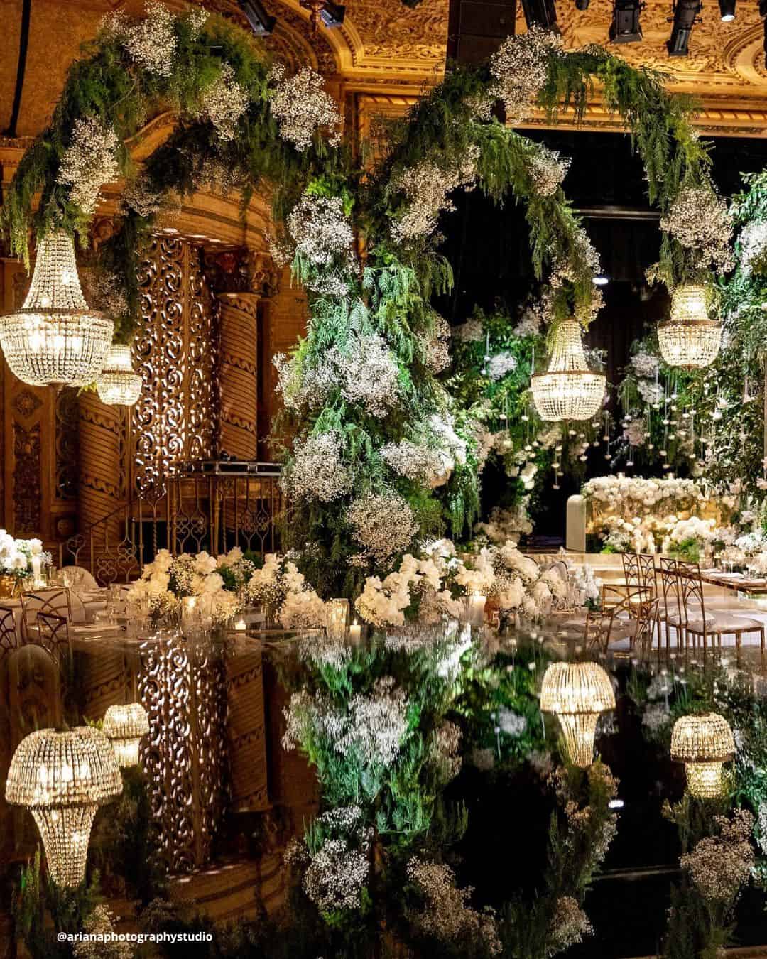 Modern Botanical Wedding Decor