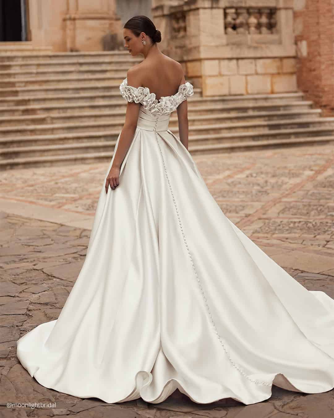 Off The Shoulder Bridal Gowns