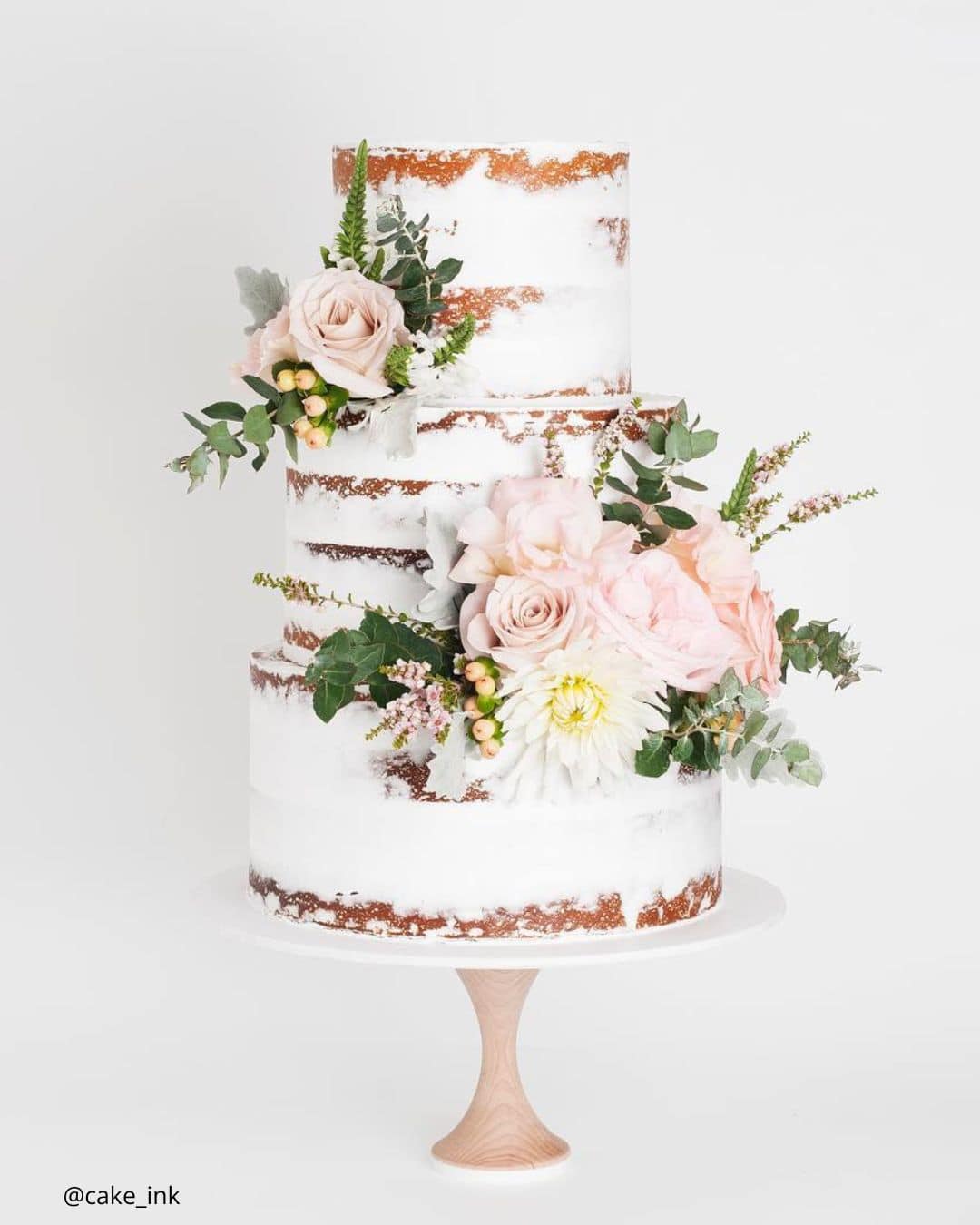 Half-Naked Wedding Cakes